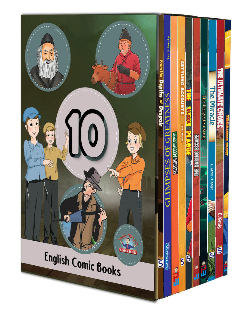 Set of 10 Comics Books