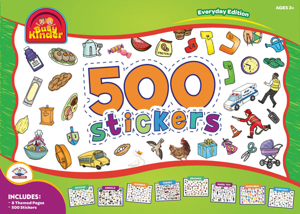 500 Stickers Book